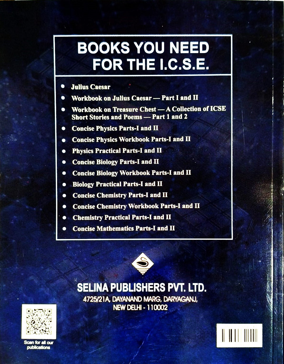 Selina ICSE Concise Physics for Class 10 - Latest for 2027 Session