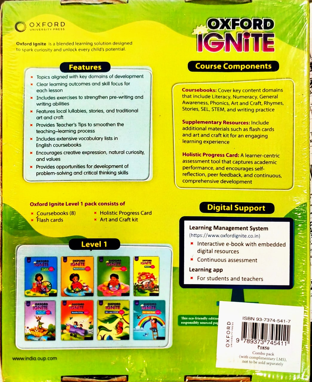 Oxford IGNITE Level 1 - As per NCF-FS