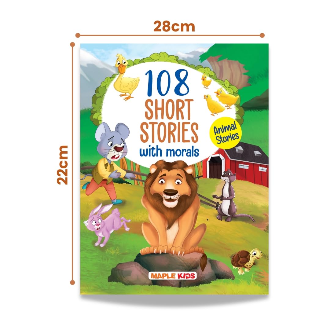 Maple - 108 Short Stories with Morals - Animal Stories - English Short Stories for Children. Paperback