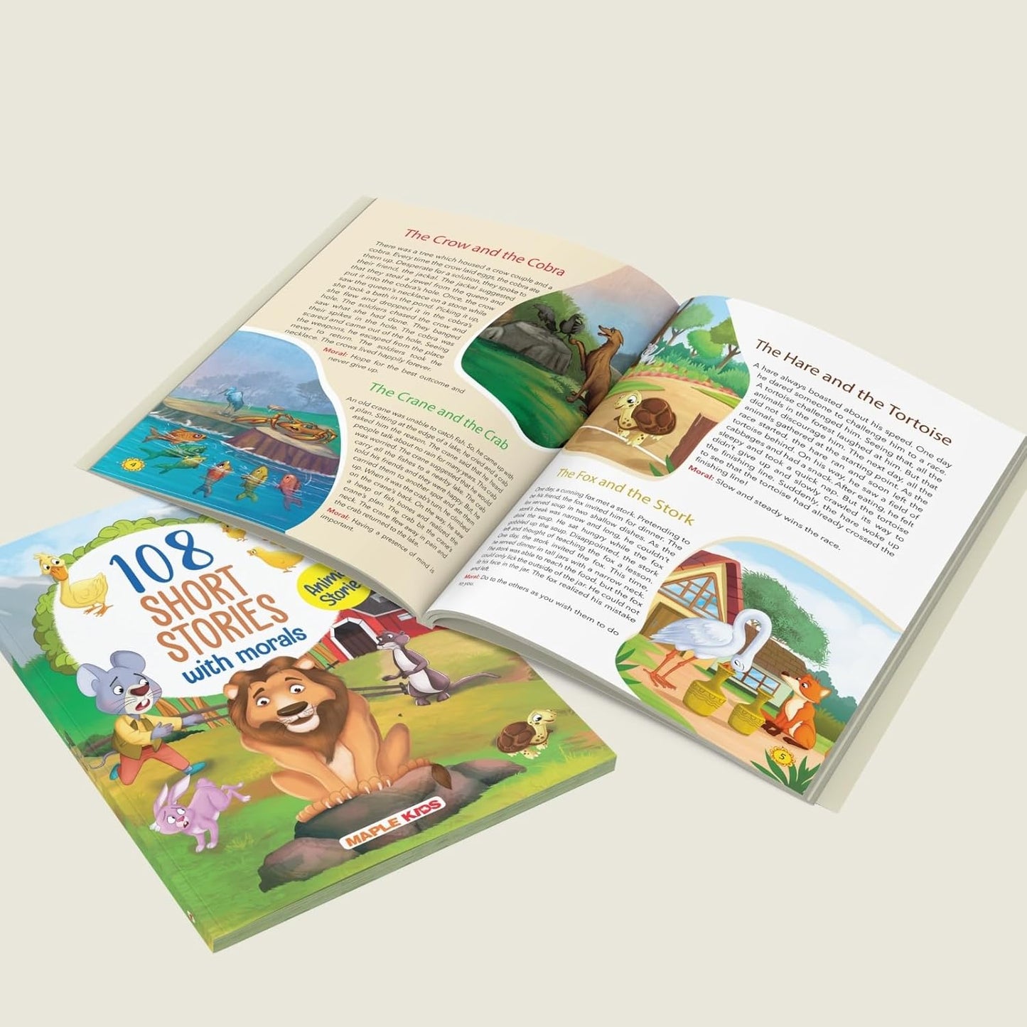 Maple - 108 Short Stories with Morals - Animal Stories - English Short Stories for Children. Paperback