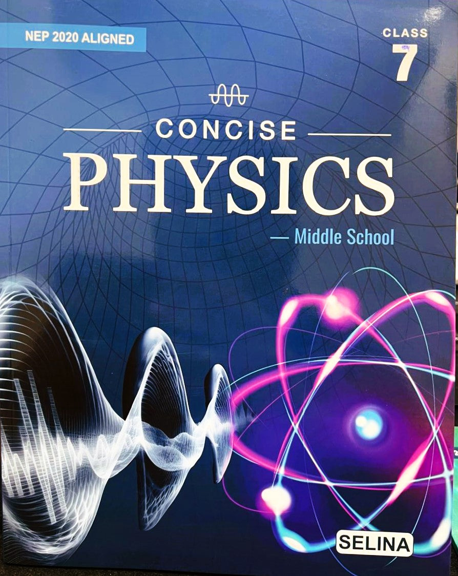 Selina Class 7 Middle School Physics, Chemistry, Biology & Math - Combo of 4 Books - Latest For 2025 Session