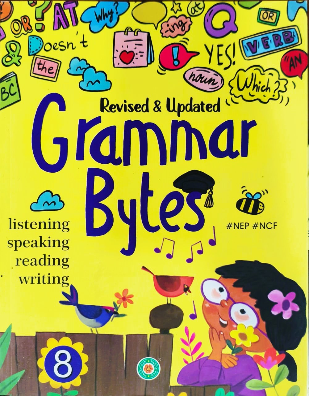 Pansy Pan Grammar Bytes for Class 8 - Revised & Updated 2025-26 Edition. Paperback