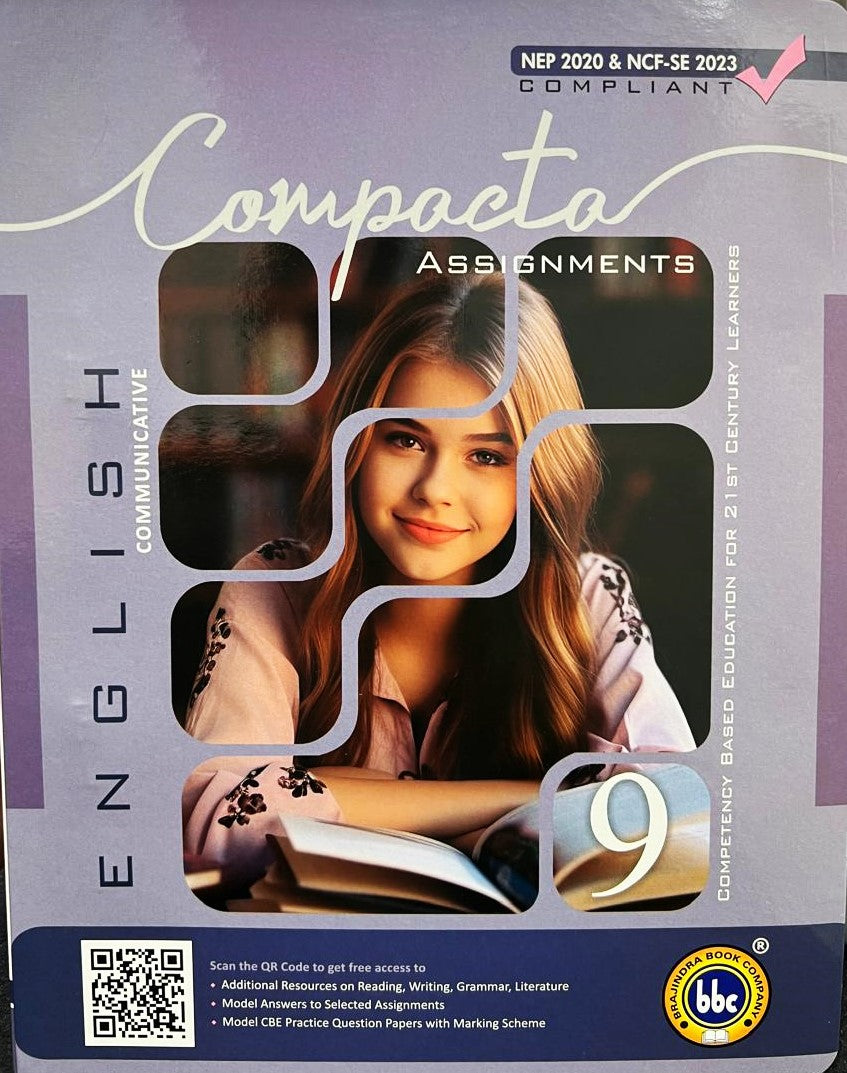 BBC Compacta Communicative English for Class 9 - Latest for 2025-26 Session. Paperback