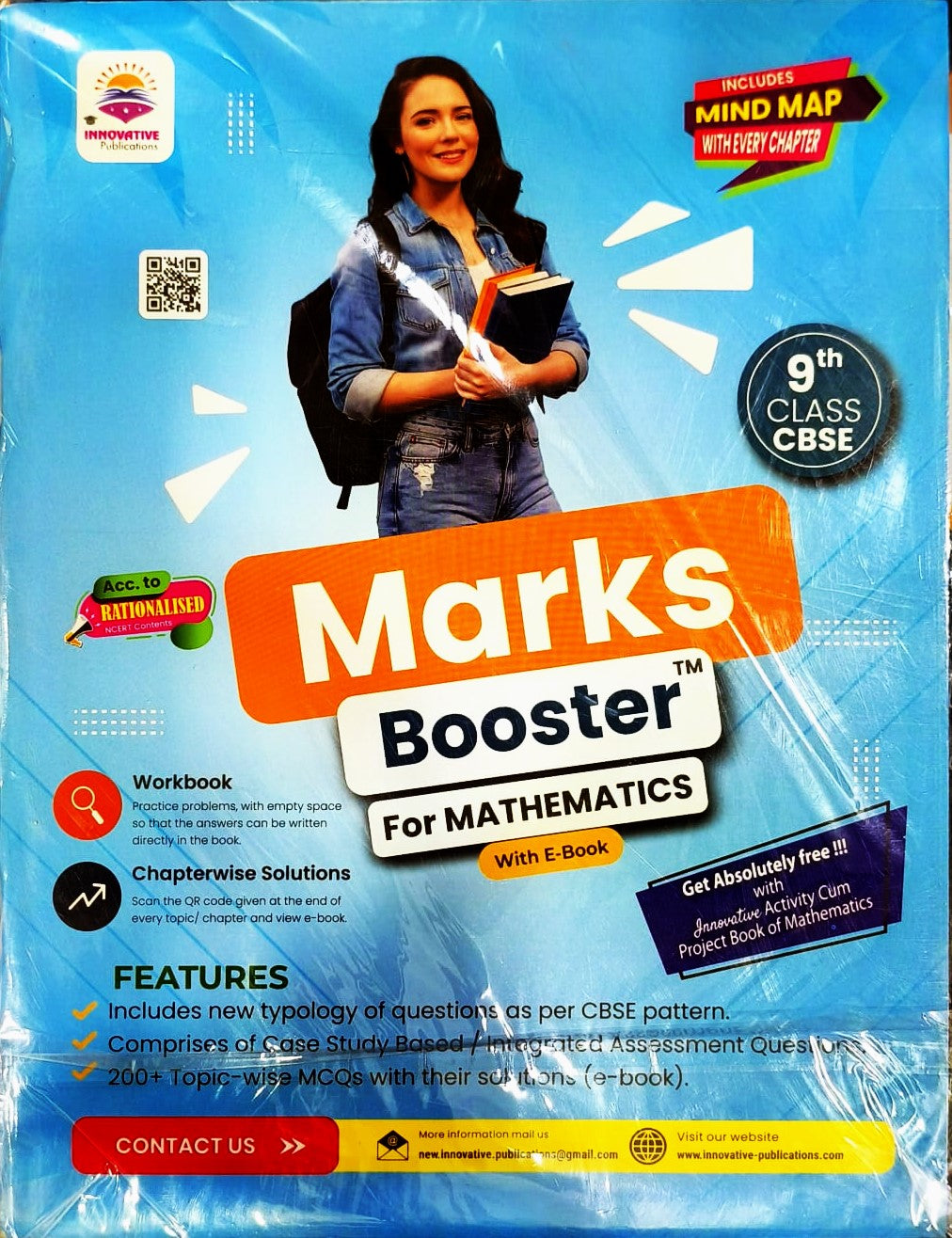 Innovative - Mathematics Laboratory Activity Book for Class 9 (with online visual assistance) - Latest Edition (Hardbound)