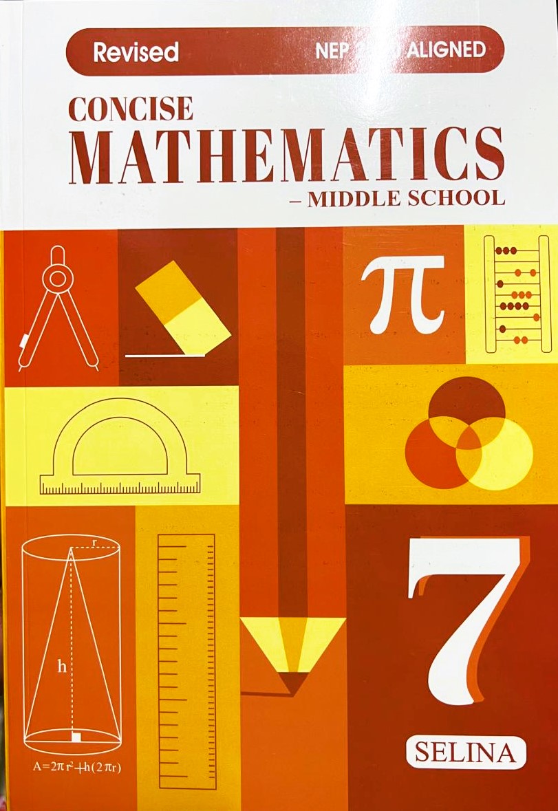 Selina Class 7 Middle School Physics, Chemistry, Biology & Math - Combo of 4 Books - Latest For 2025 Session