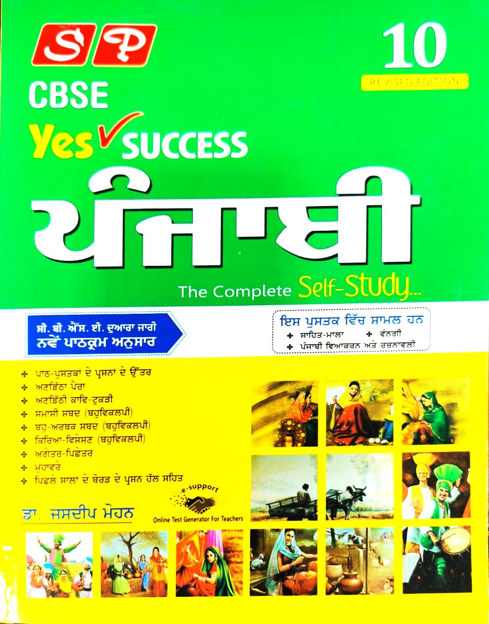 SP CBSE Yes Success Punjabi The Complete Self-Study for class 10 - Revised Edition
