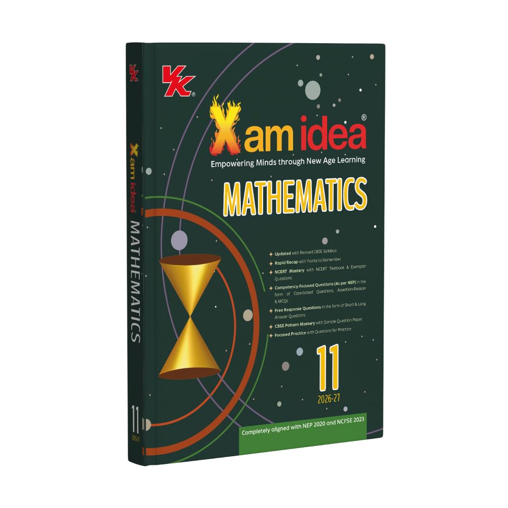 Xam Idea Physics, Chemistry & Mathematics Class 11 (Set of 3 Books) _ Latest for 2027 Examinations (Paperback)