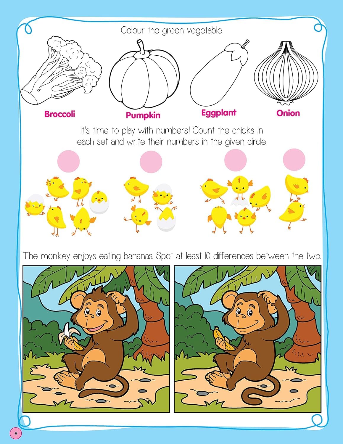 Dreamland Brain Games-Age 4+ -Puzzles to Keep Your Mind Sharp