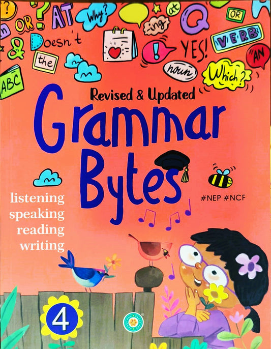 Pansy Pan Grammar Bytes for Class 4 - Revised & Updated 2025-26 Edition. Paperback