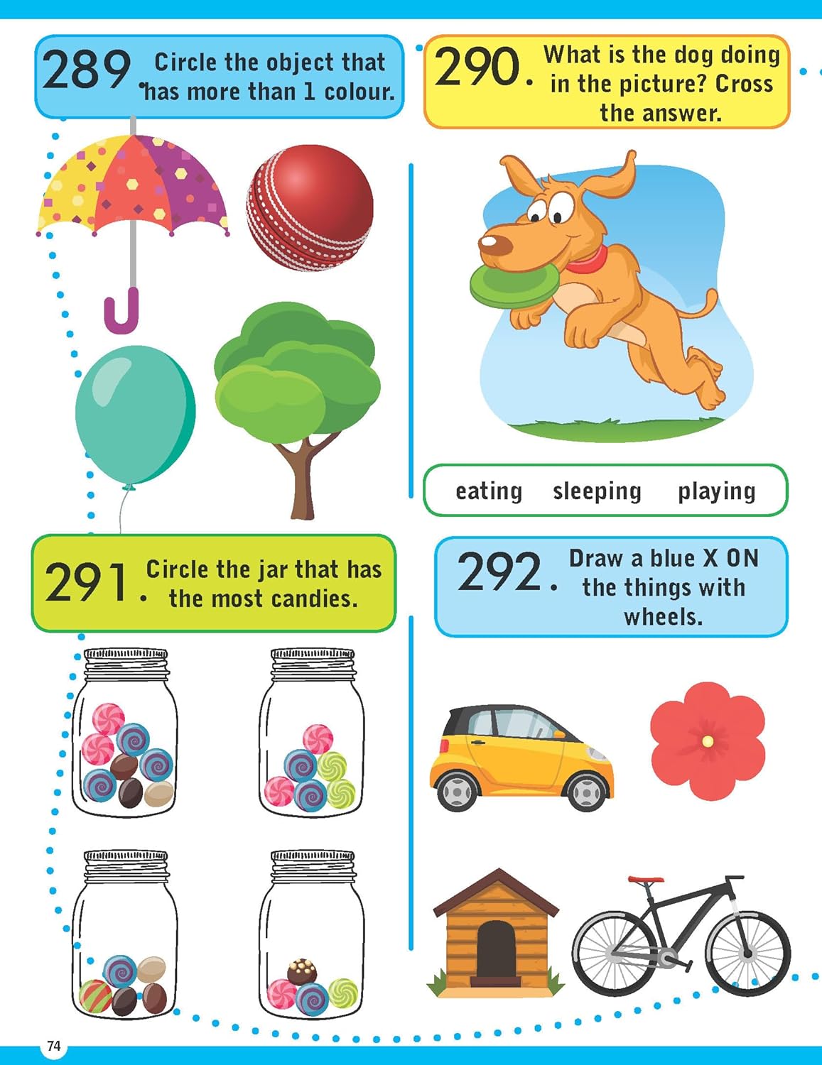 Dreamland Brilliant Brain Activity Book for Kids Age 5+