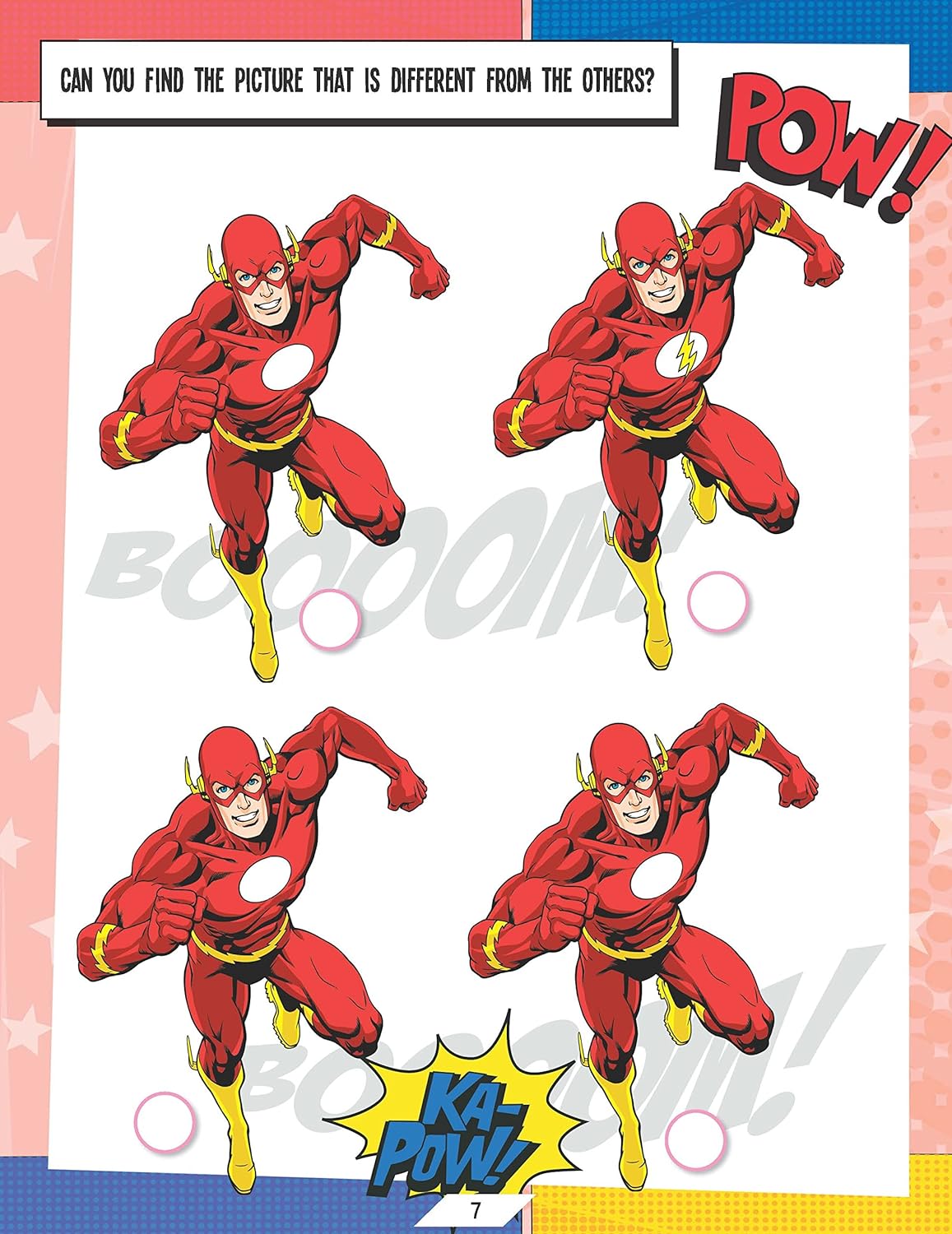Dreamland Justice League Stickers Activity and Colouring Book