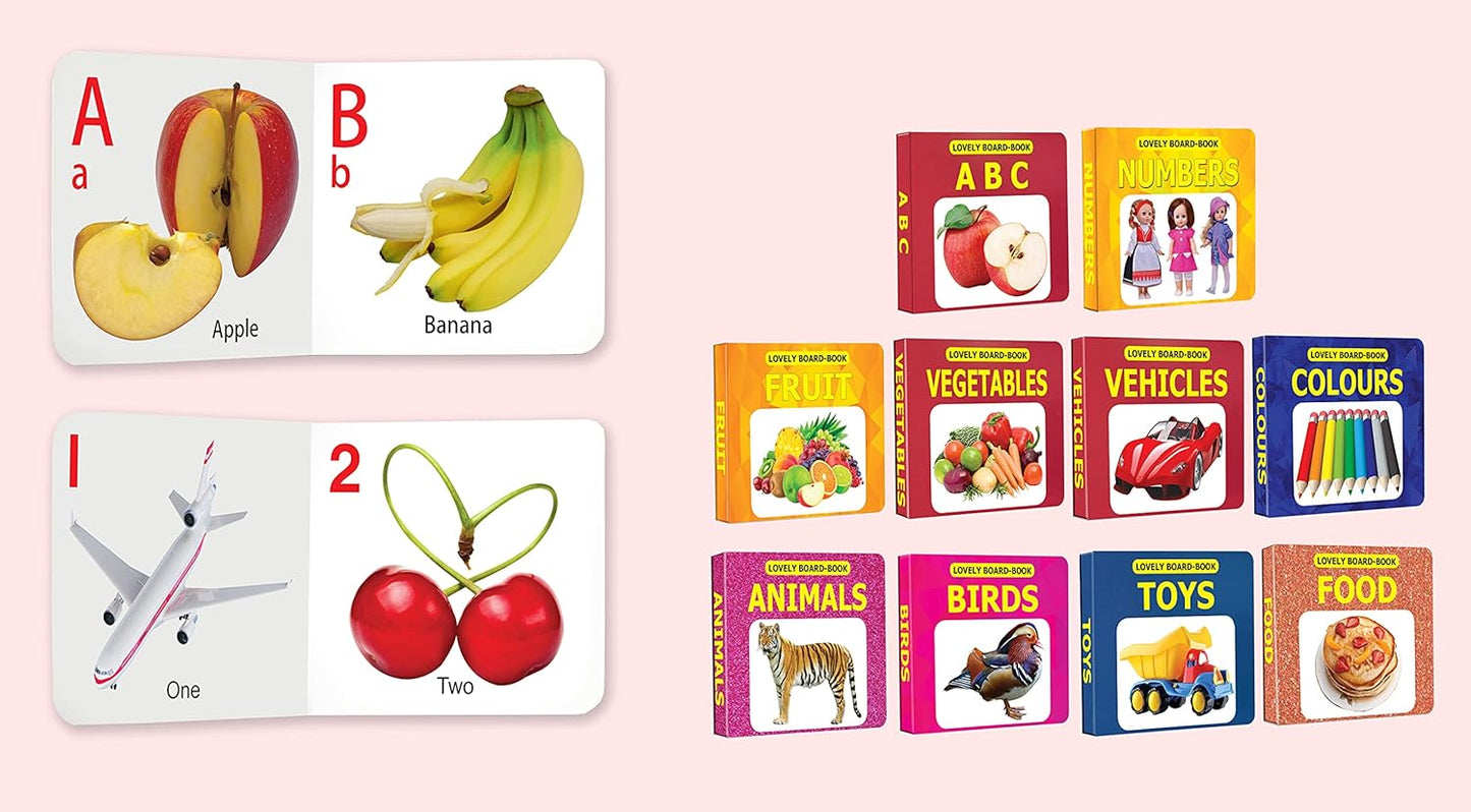 Dreamland Lovely Board Book Pack - Set of 10 Books
