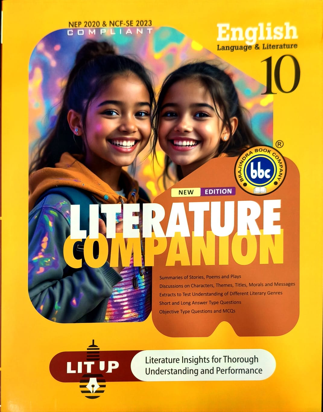 BBC Compacta Class 10 English Language & Literature with Literature Companion - Set of 2 Books for 2026 Examinations.
