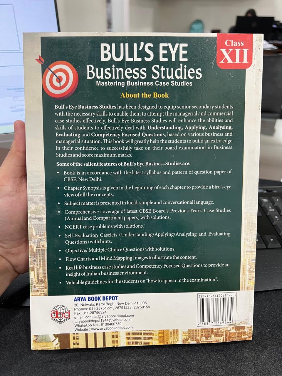 ABD Bulls Eye Business Studies Class 12 - 2025-26 Session.