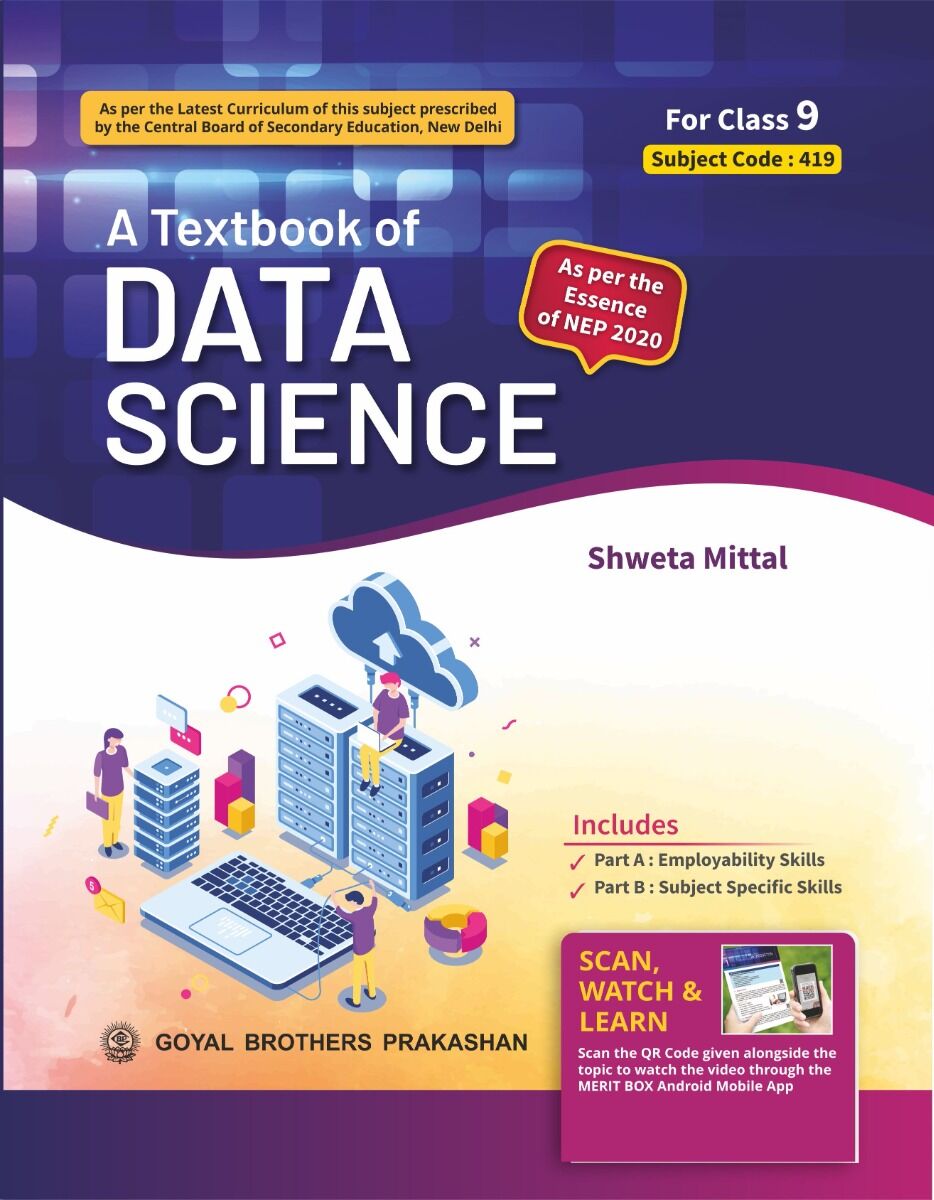 Goyal Textbook of Data Science for Class 9 - Latest for 2026 Examination