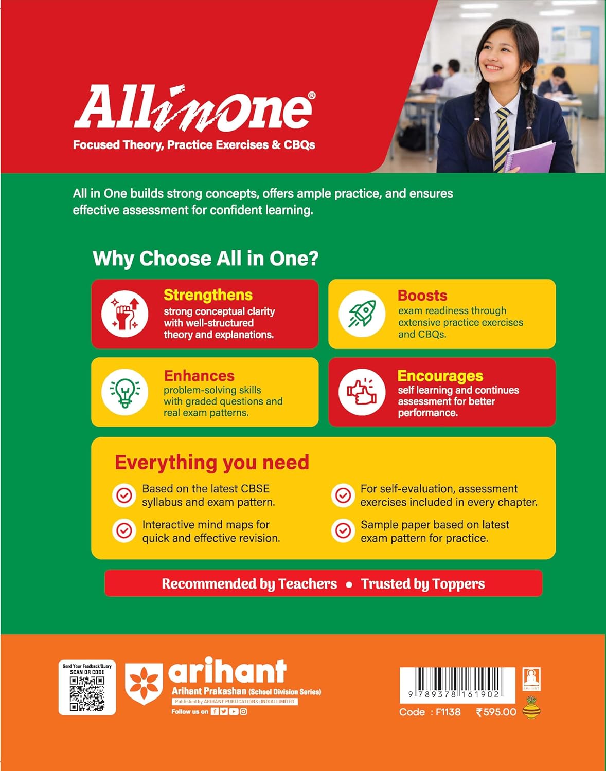 Arihant All in One English Language for Class 9 _ Based on New NCERT Textbook Kaveri for CBSE Exam 2026-27