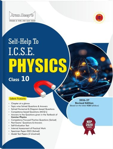 Arun Deep's Self-Help to ICSE Concise Biology, Concise Chemistry, Concise Mathematics & Concise Physics for Class 10 (Revised Edition) - Set of 4 Books - Latest for 2026-27 Examination - Paperback