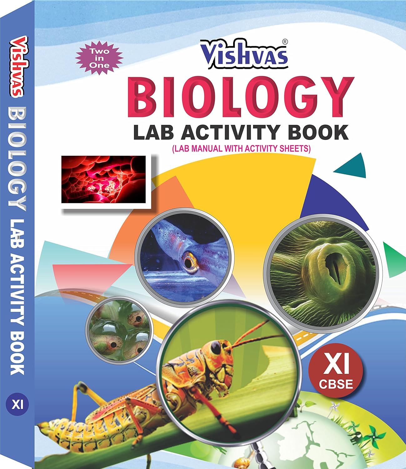 Vishvas CBSE Biology Lab Activity Book (With Lab Manual With Activity Sheets) for Class 11 - Latest for 2025-26 Session (Revised Edition)