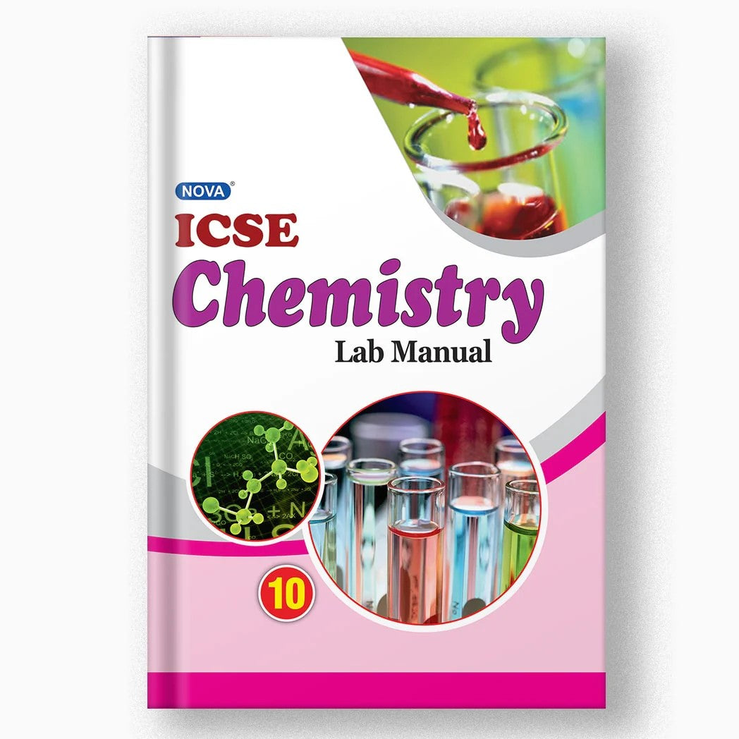 Evergreen NOVA ICSE Physics, Chemistry and Biology Lab Manual for Class 10 - Set of 3 Books - Latest for 2025-26 Session