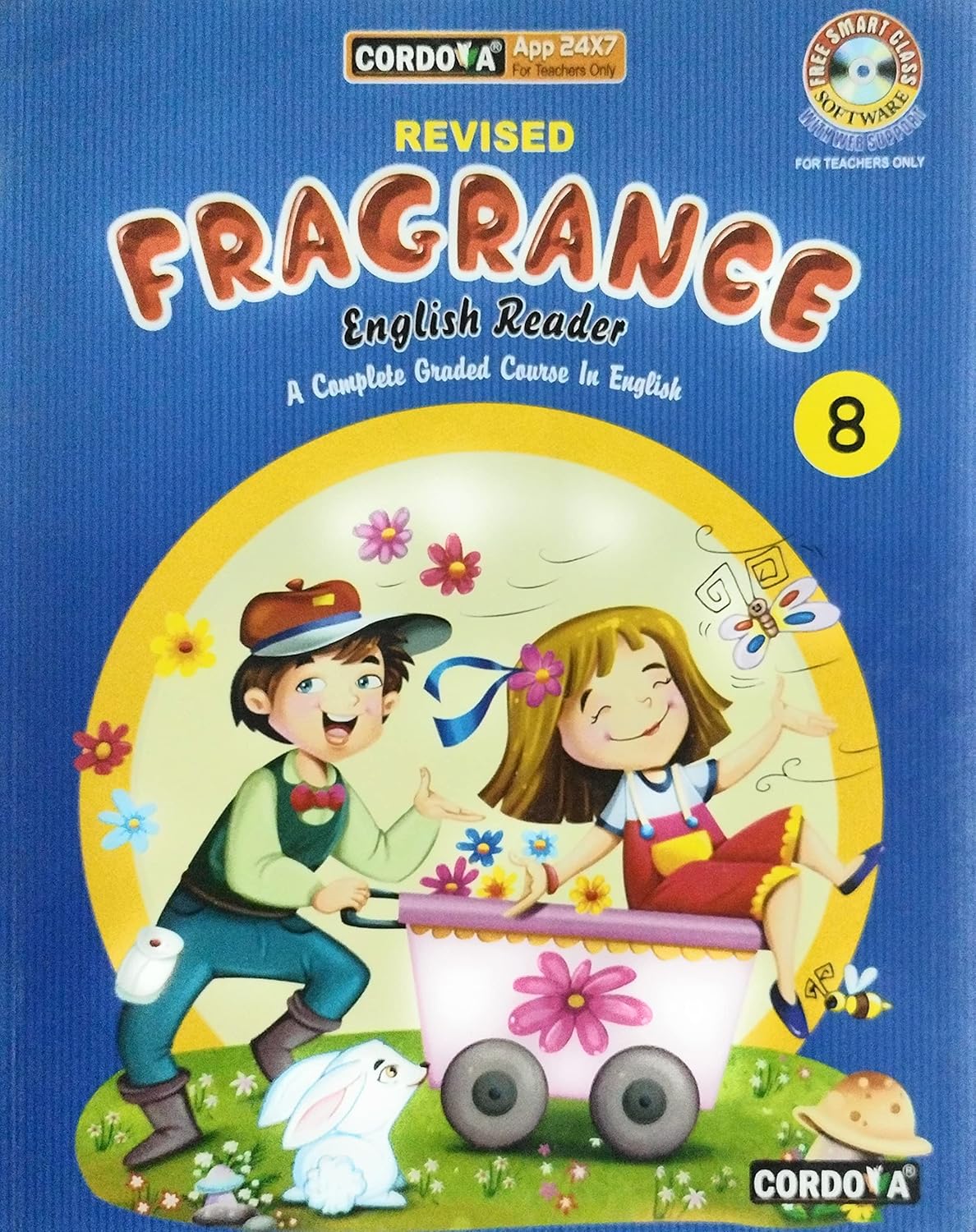 Cordova Revised Fragrance English Reader for Class 8 - Latest for 2025-26 Session