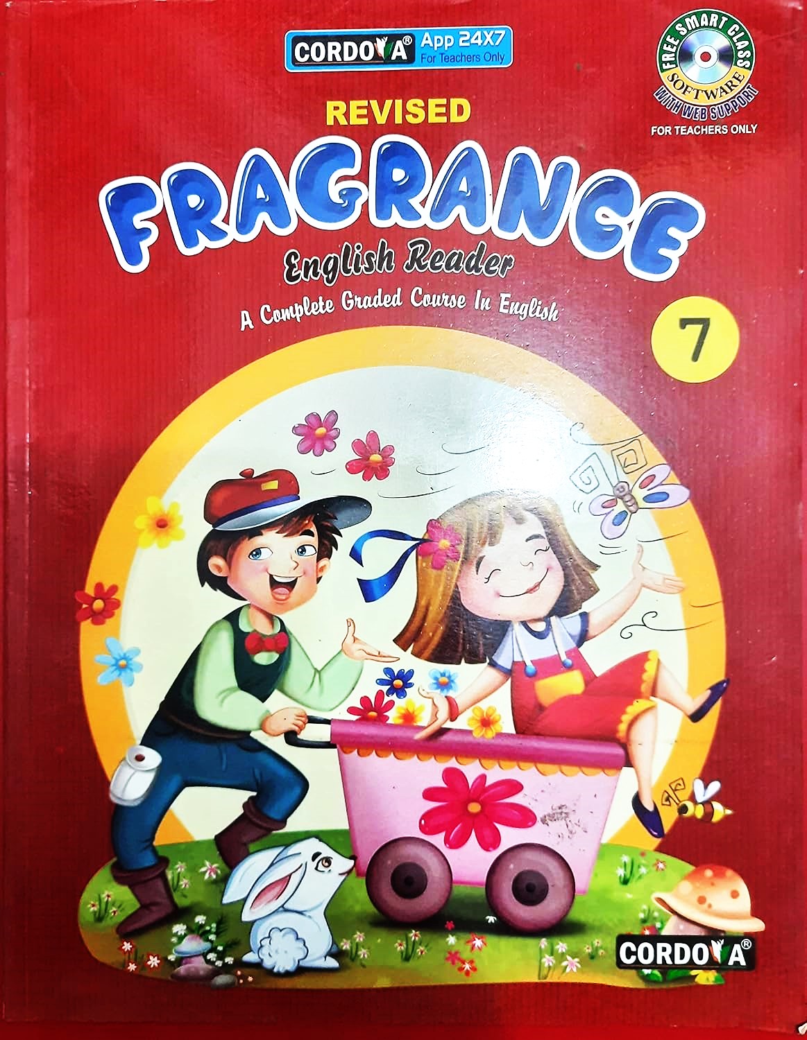 Cordova Revised Fragrance English Reader for Class 7 - Latest for 2025-26 Session