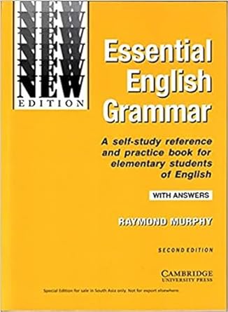 Cambridge Essential + Intermediate + Advanced English Grammar with Answers - Set of 3 Books