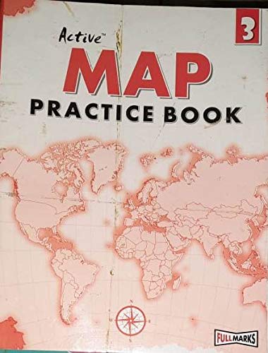 Full Marks CBSE Active Map Practice Book For Class 3 - Latest For 2025-26 Session