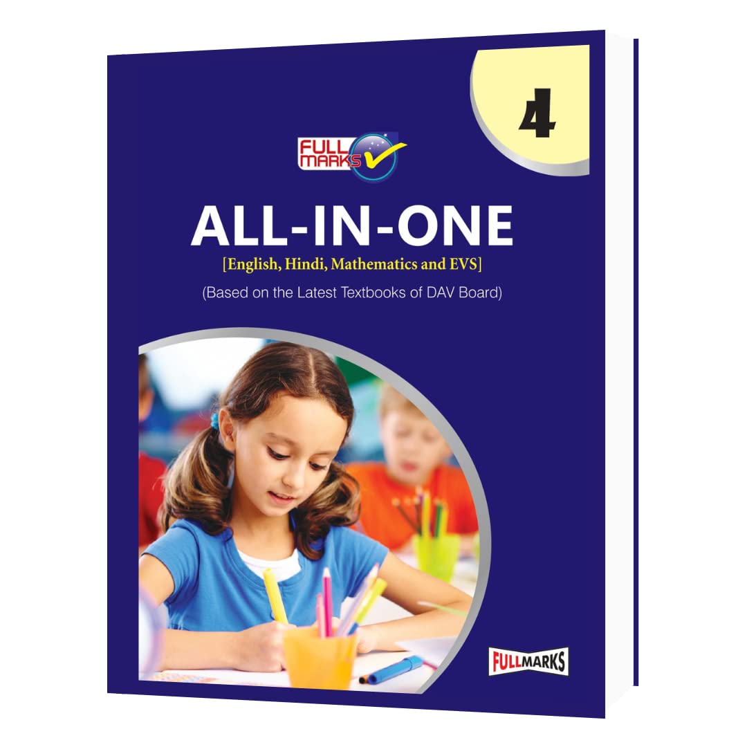 Full Marks DAV All In One For Class 4 - Latest for 2025-26 Session