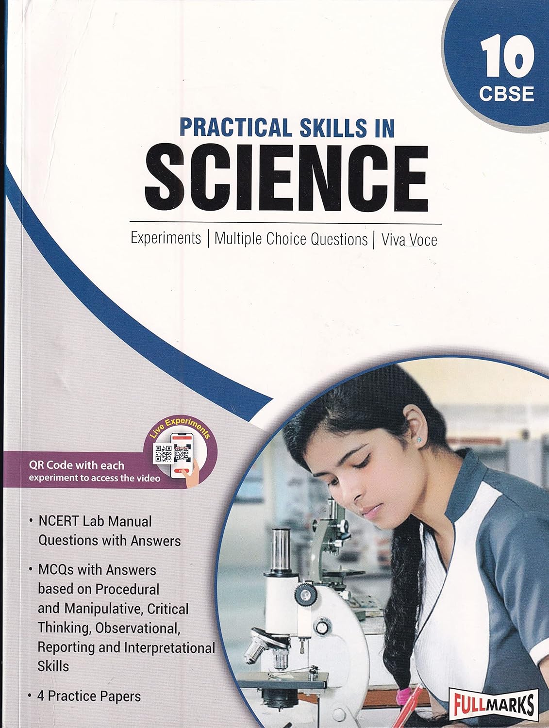 Full Marks CBSE Practical Skills in Science For Class 10 - Latest for 2025-26 Session
