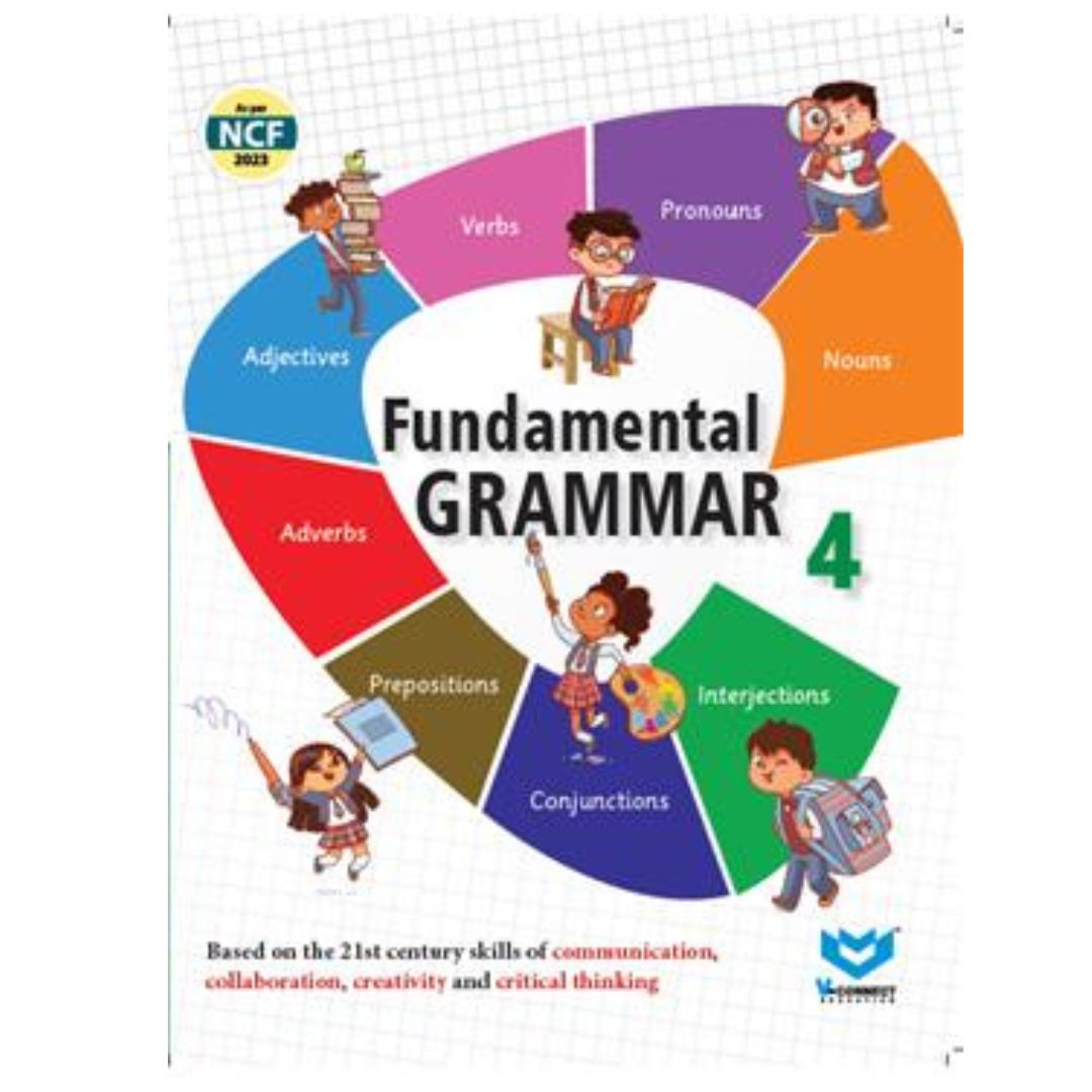 V Connect - Fundamental Grammar Textbook for Class 4 - Latest for 2025 Examination. Paperback