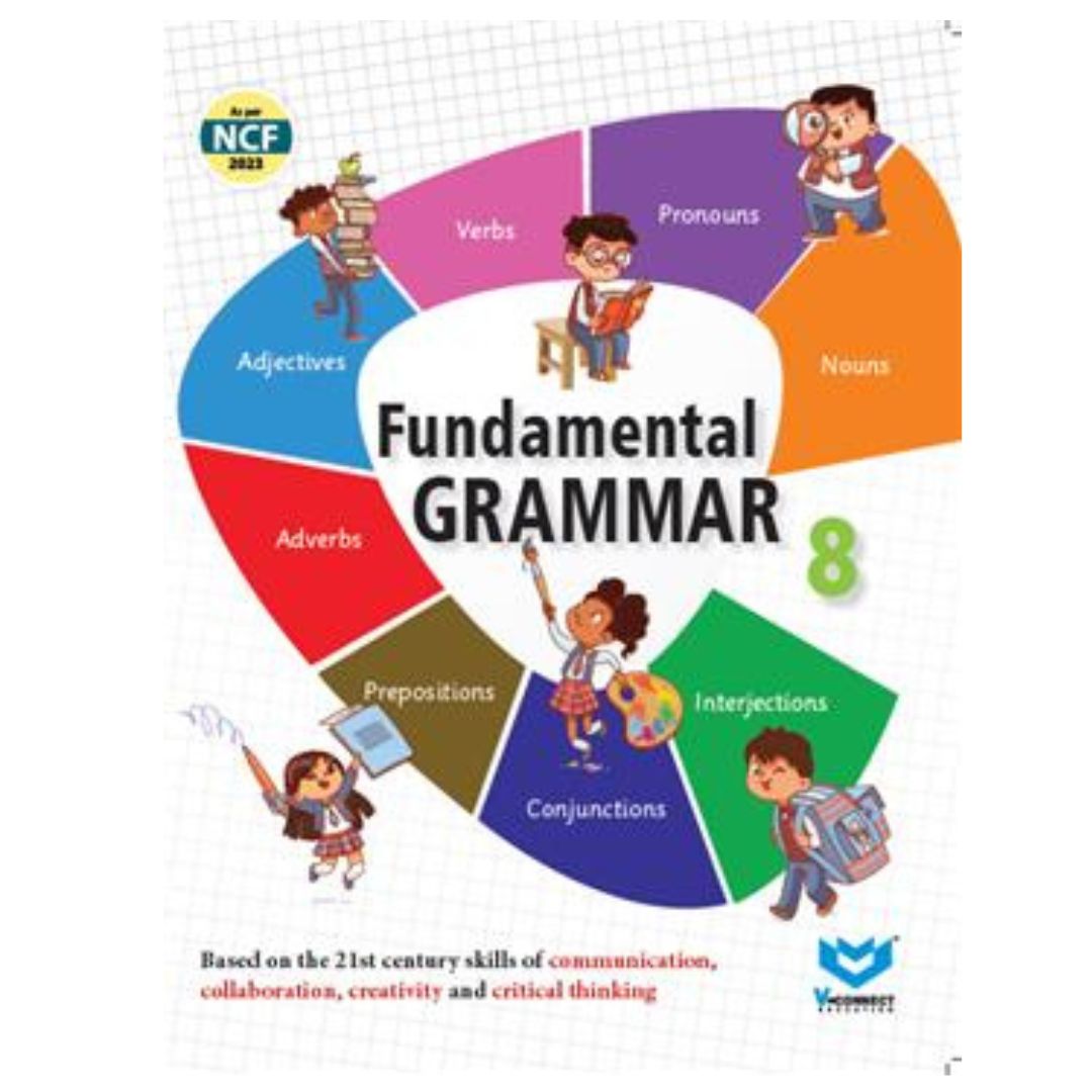 V Connect - Fundamental Grammar Textbook for Class 8 - Latest for 2025 Examination. Paperback