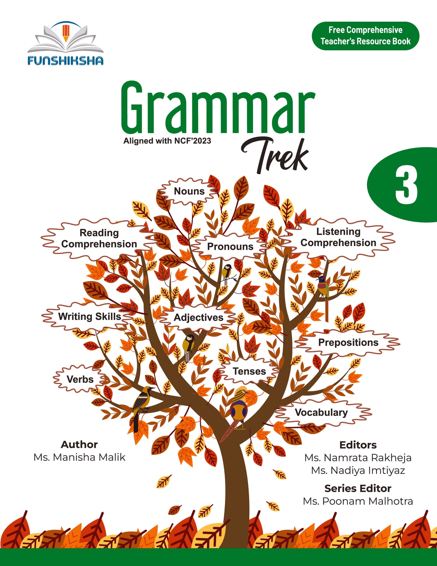 Funshiksha - Grammar Trek For Class 3 - Aligned with NCF