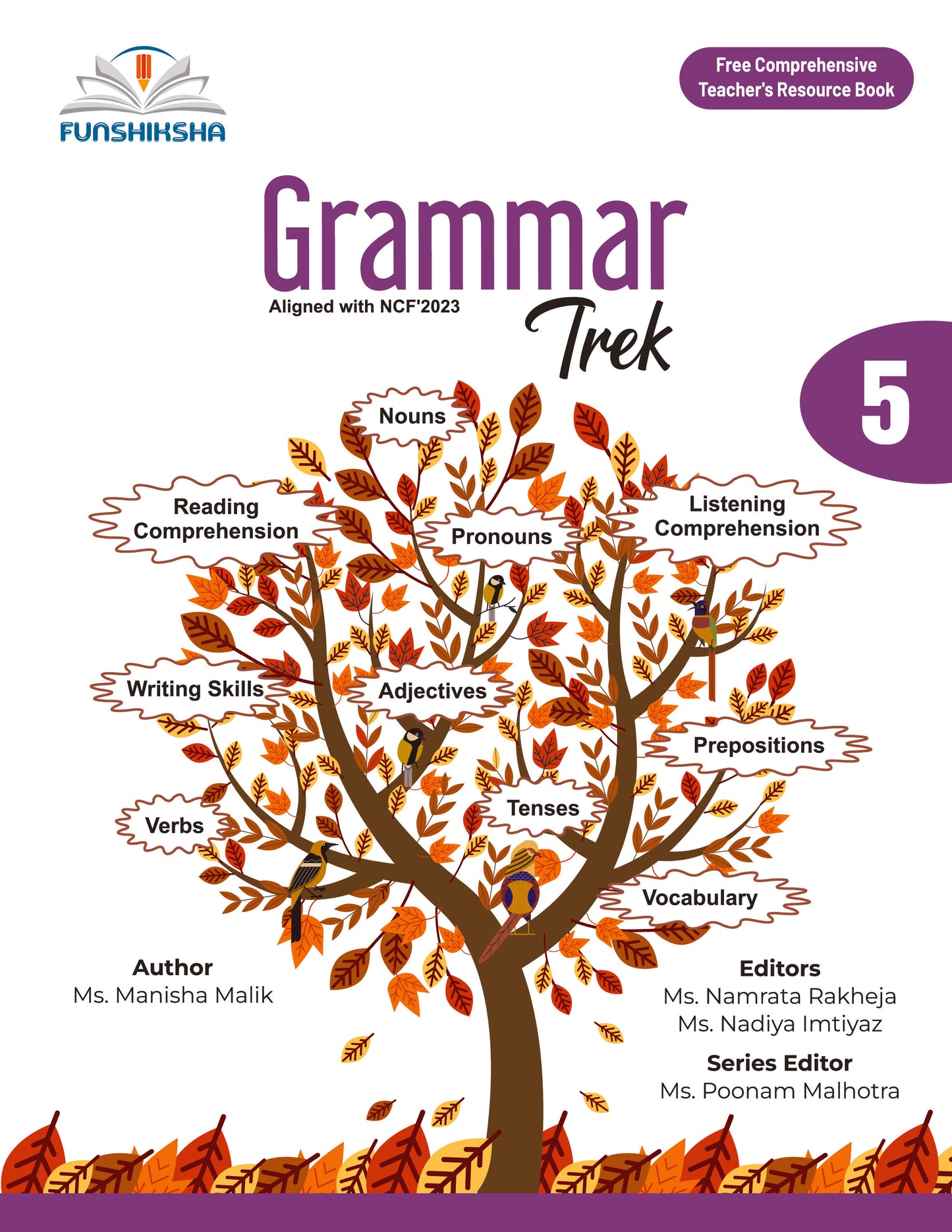 Funshiksha - Grammar Trek For Class 5 - Aligned with NCF
