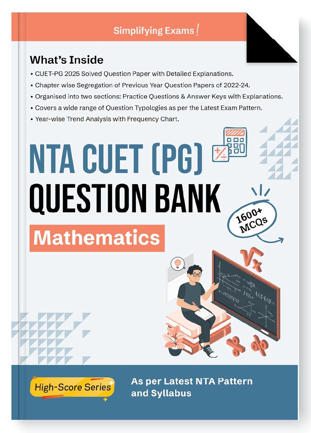 Gurukul By Oswal NTA CUET (PG) Mathematics Question Bank For M.A & M.Sc Mathematics Entrance Exam 2026