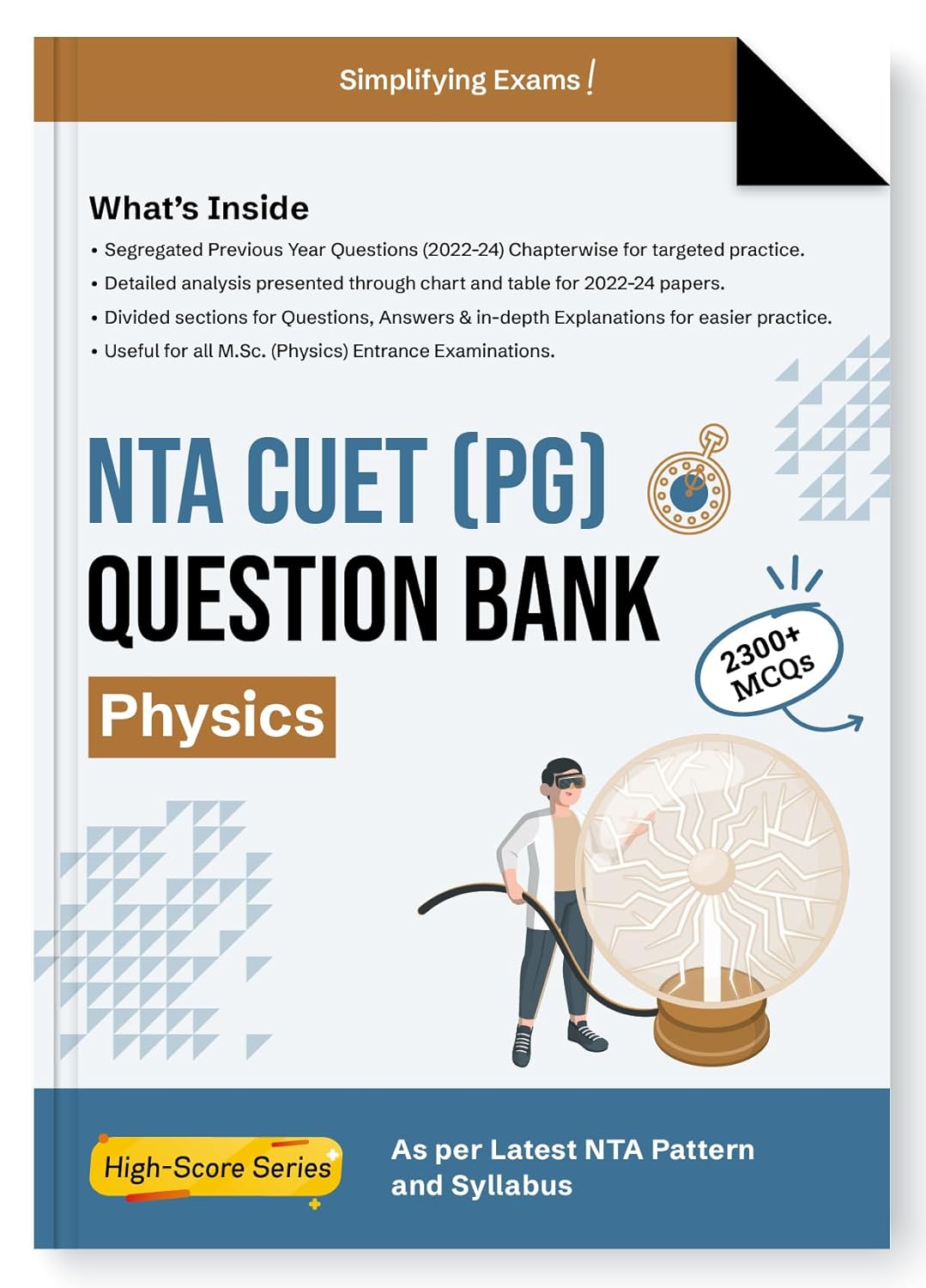 Gurukul By Oswal NTA CUET (PG) Physics Question Bank For M.Sc Physics Entrance Exam 2026