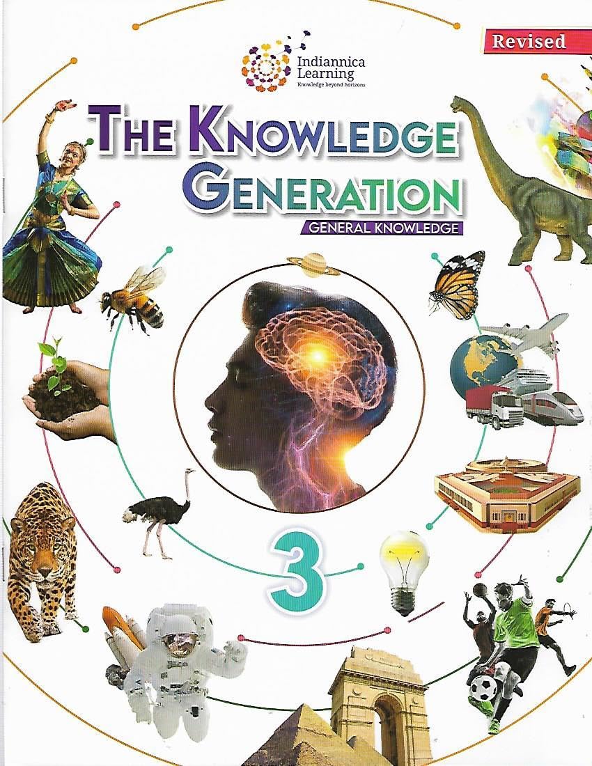 Indiannica Learning - The Knowledge Generation (GK) For Class 3 (Revised Edition)