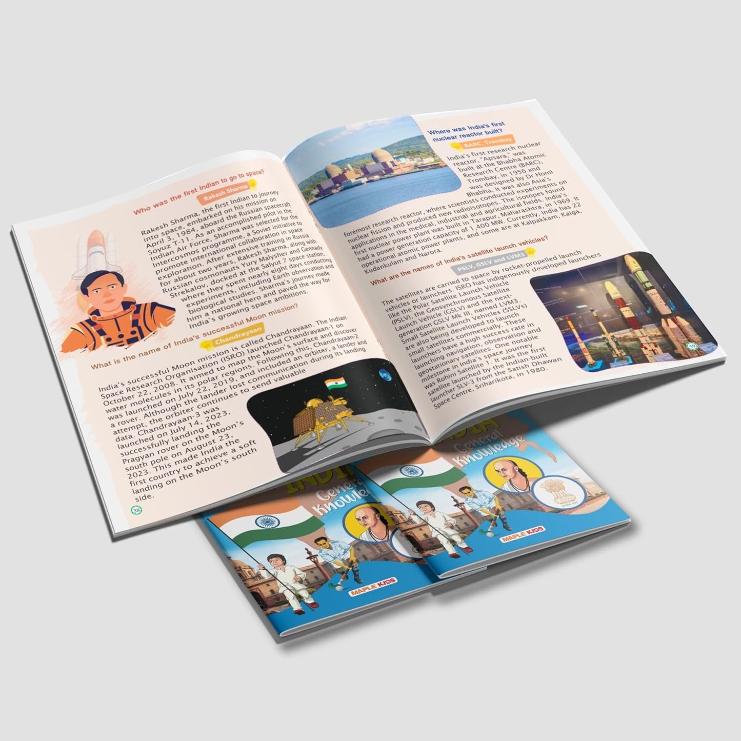 Maple Kids Encyclopedia - India - General Knowledge - Questions and Answers about India. Paperback