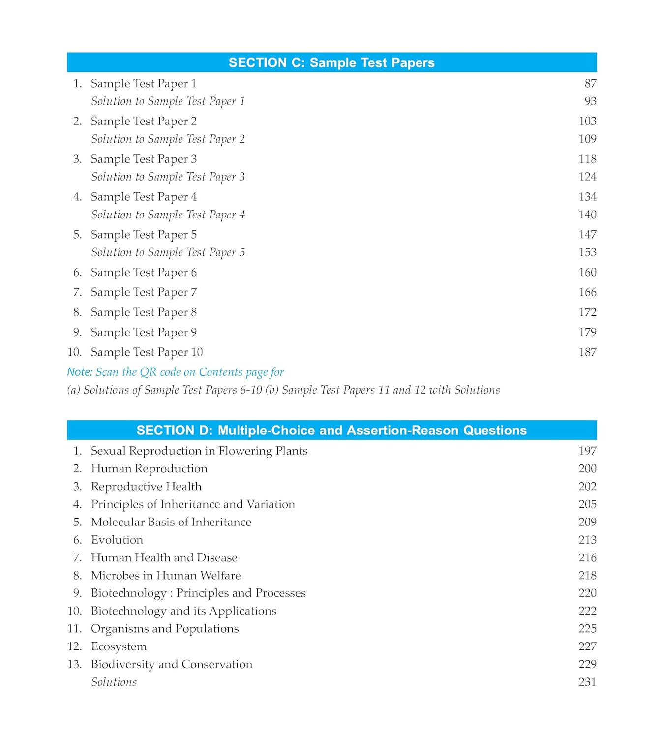 Macmillan CBSE Sample Test Papers Biology for Class 12 - Latest for 2026 Examination. Paperback