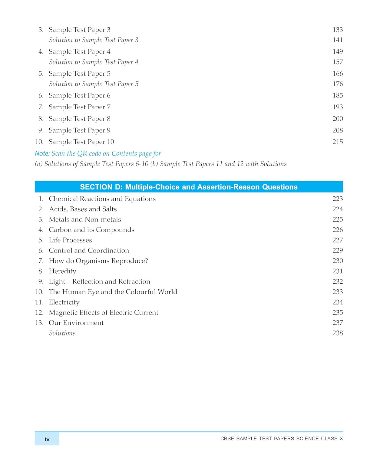 Macmillan CBSE Sample Test Papers Science for Class 10 - Latest for 2026 Examination. Paperback