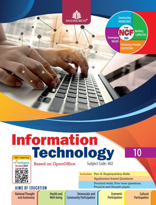 Madhubun Information Technology for Class 10 (Subject Code: 402) - Latest for 2025-26 Examination. Paperback