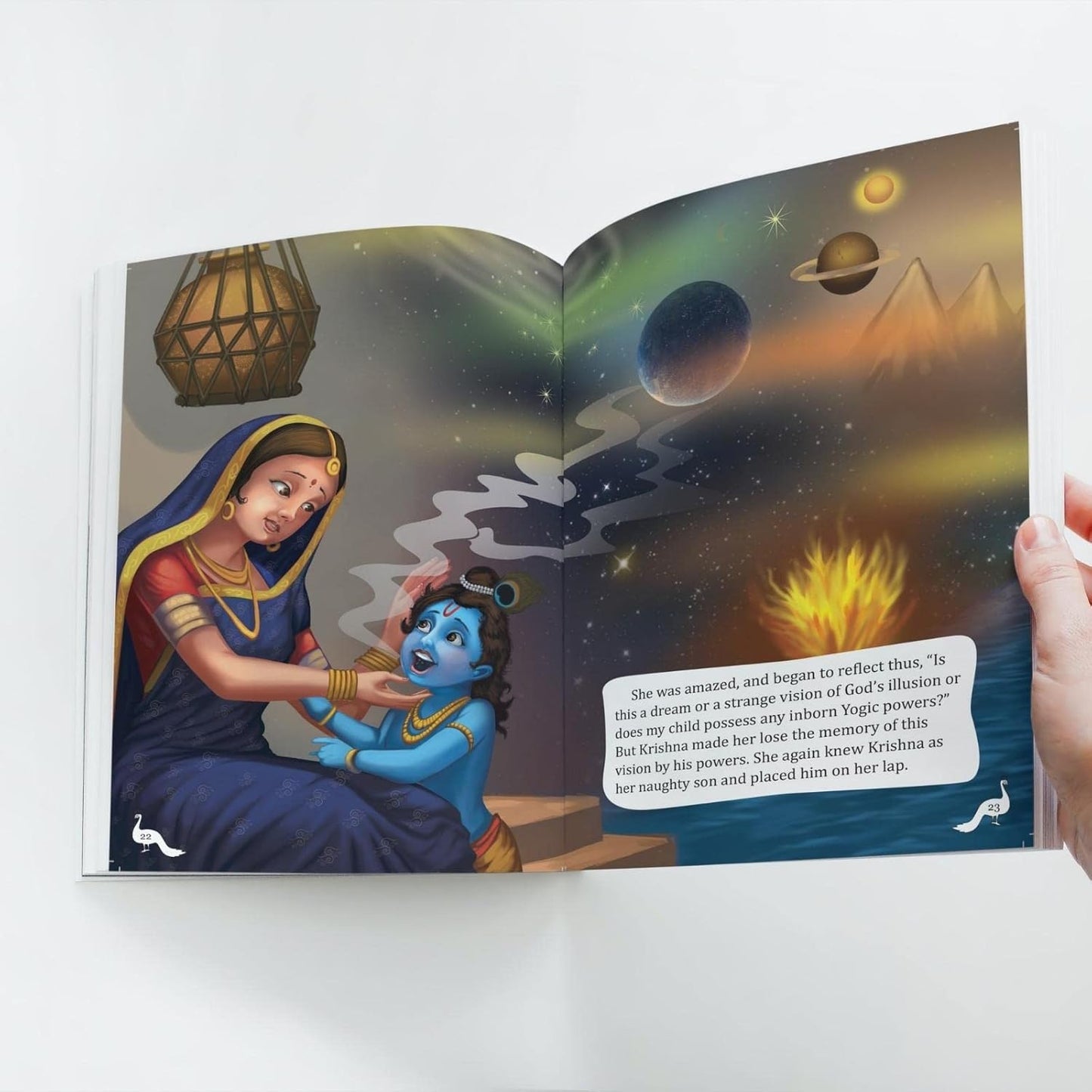 Maple Famous Illustrated Tales of Shri Krishna - Story Book for Kids - English Short Stories with Colourful Pictures. Paperback