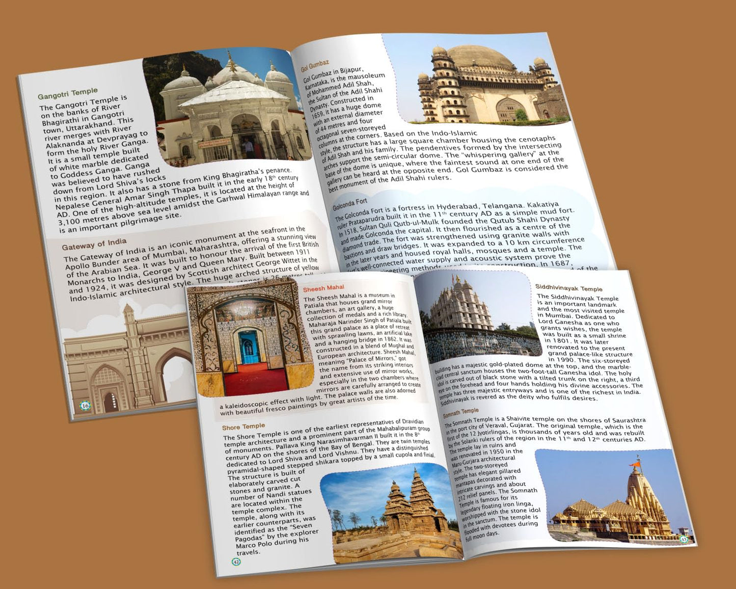 Maple Kids Encyclopedia - Temples and Monuments - Knowledge Book for Kids - Picture Book for Kids. Paperback
