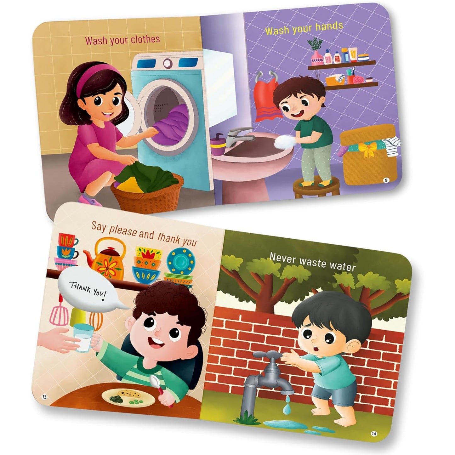 Maple My First Board Book Good Habits -Board Book for Children - Manners Book. Paperback