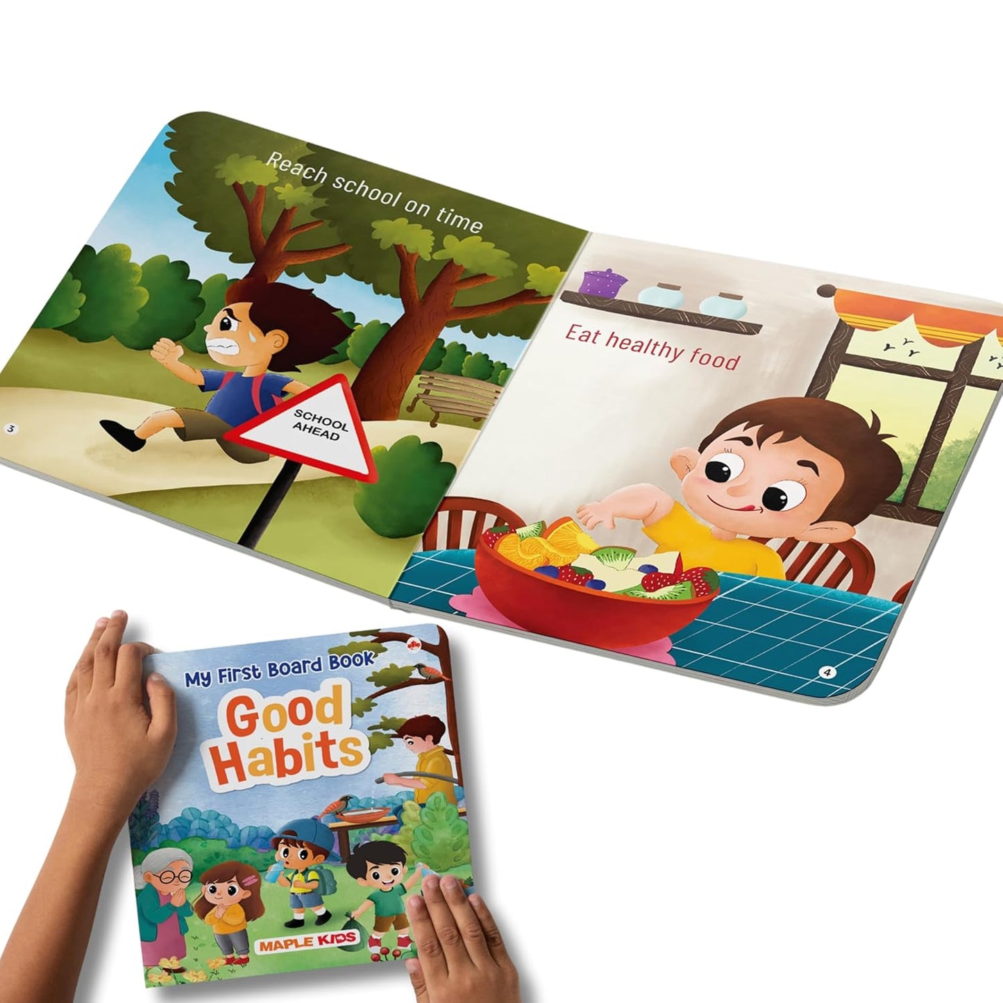 Maple My First Board Book Good Habits -Board Book for Children - Manners Book. Paperback