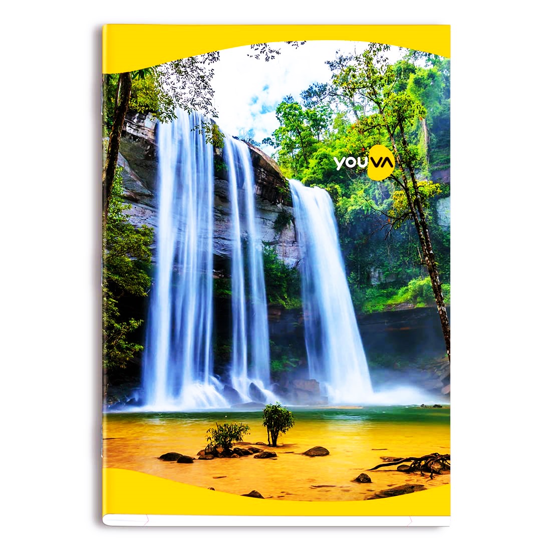 Navneet Youva Single Line Long Book 172 Pages. Pack Of 6 (Cover may vary)
