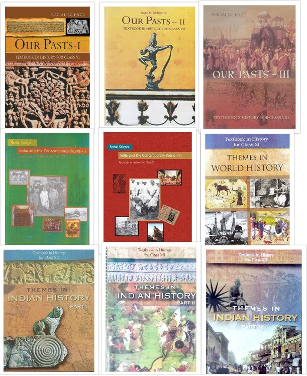 NCERT History Textbook For Class 6 to 12 - Latest For 2024-25 Session