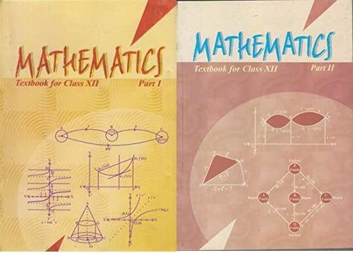 NCERT Mathematics Textbook Part 1 & 2 For Class 12 (Code 12079 & 12080) - Latest Edition