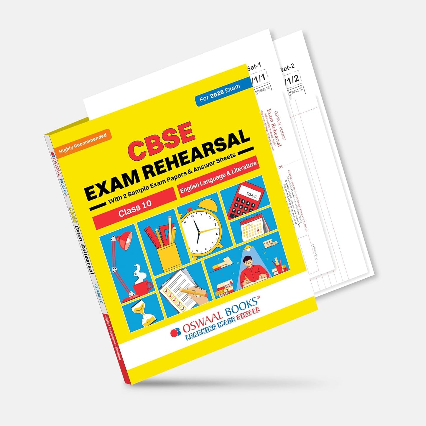Oswaal CBSE Exam Rehearsal English Language & Literature for Class 10 - Latest for 2025 Session