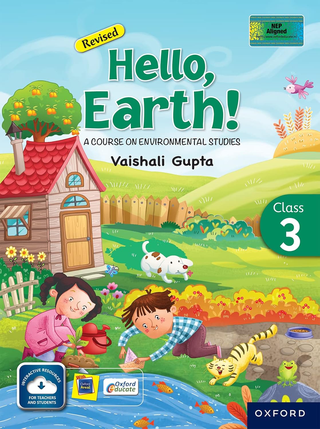 Oxford Hello Earth! - A Course on Environmental Studies (Revised) for Class 3 by Vaishali Gupta - Latest for 2025 Session. Paperback