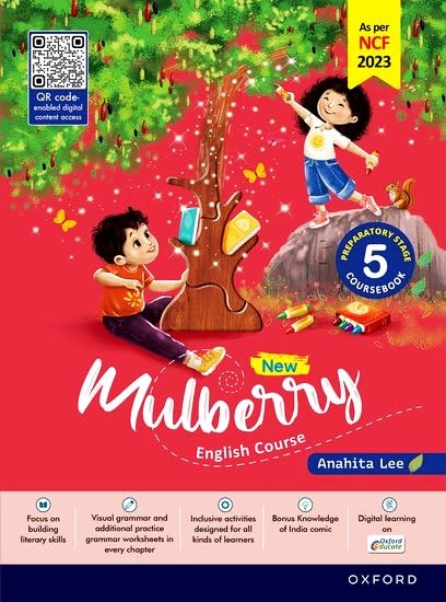 Oxford New Mulberry English Course Book Class 5 By Anahita Lee - Latest for 2025 Session. (As Per NCF 2023) Paperback
